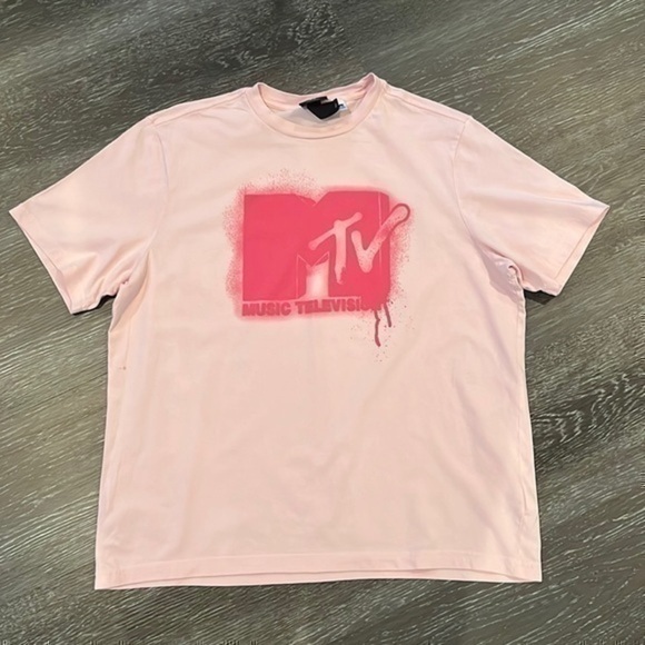 MTV Pink Tee - Picture 1 of 4
